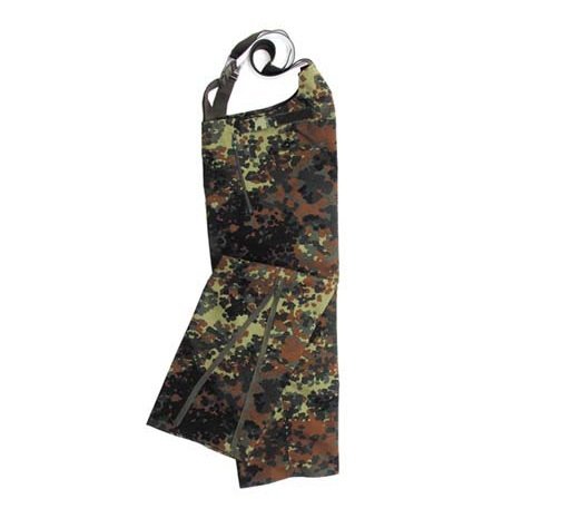 Водонепроницаемые военные мембранные брюки BW, камуфляж flecktarn