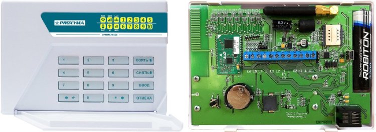 Объектовый прибор с встроенными GSM, Wi-Fi, РПП Астра РИ-М W-500WL Optima